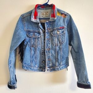 Vintage Lucky Brand Denim Jean Jacket, Large